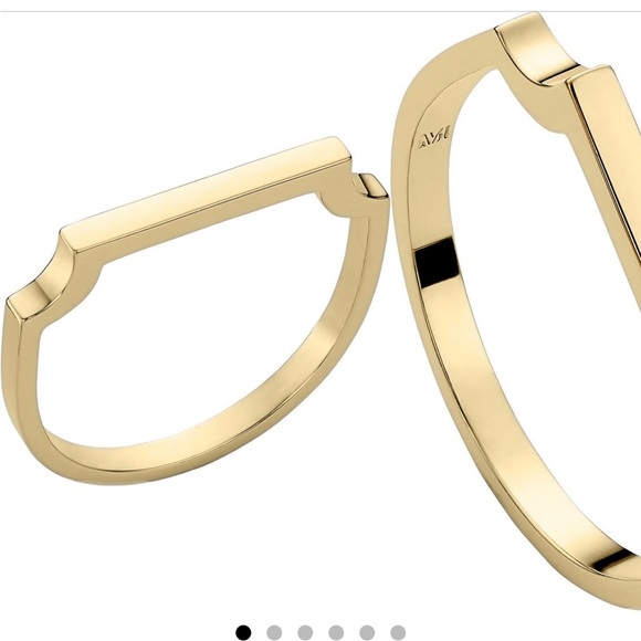 Monica Vinader NWOT Signature Thin Ring